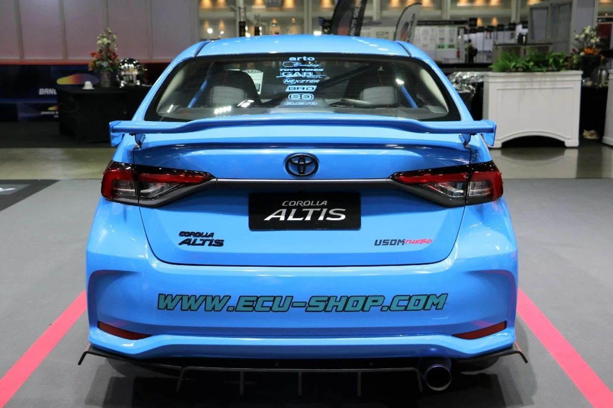 ▲泰國原廠推出1.8升渦輪改裝Altis，外型、動力頗有性能味！（圖／翻攝自TOYOTA，以下同）