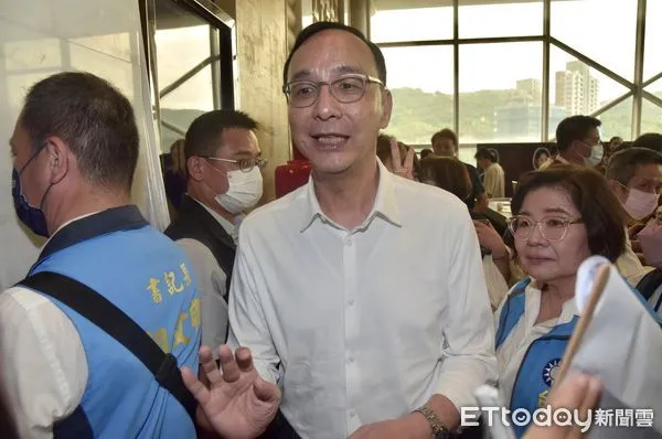 ▲國民黨總統暨台北市立委候選人造勢大會，國民黨主席朱立倫 。（圖／記者李毓康攝）