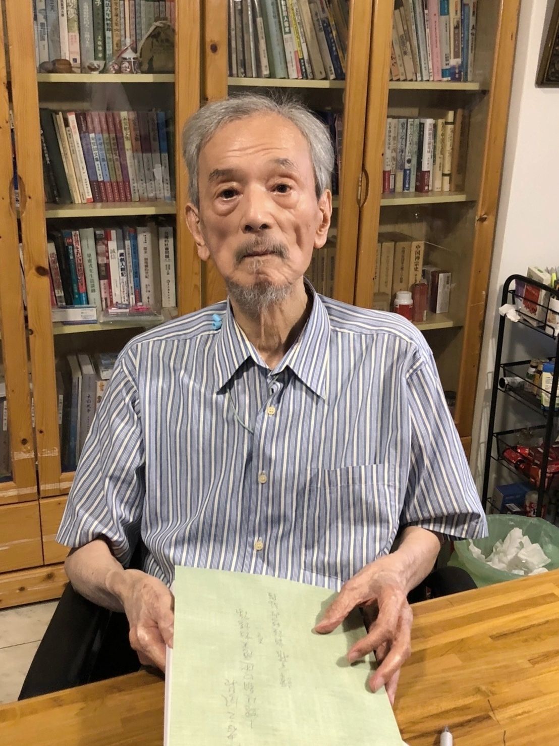 ▲▼台大政治系名譽教授許介鱗7月1日辭世，享壽90歲。（圖／翻攝自FaceBook／許介鱗）