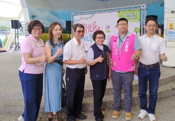 ▲健行科大「新住民多元市集」