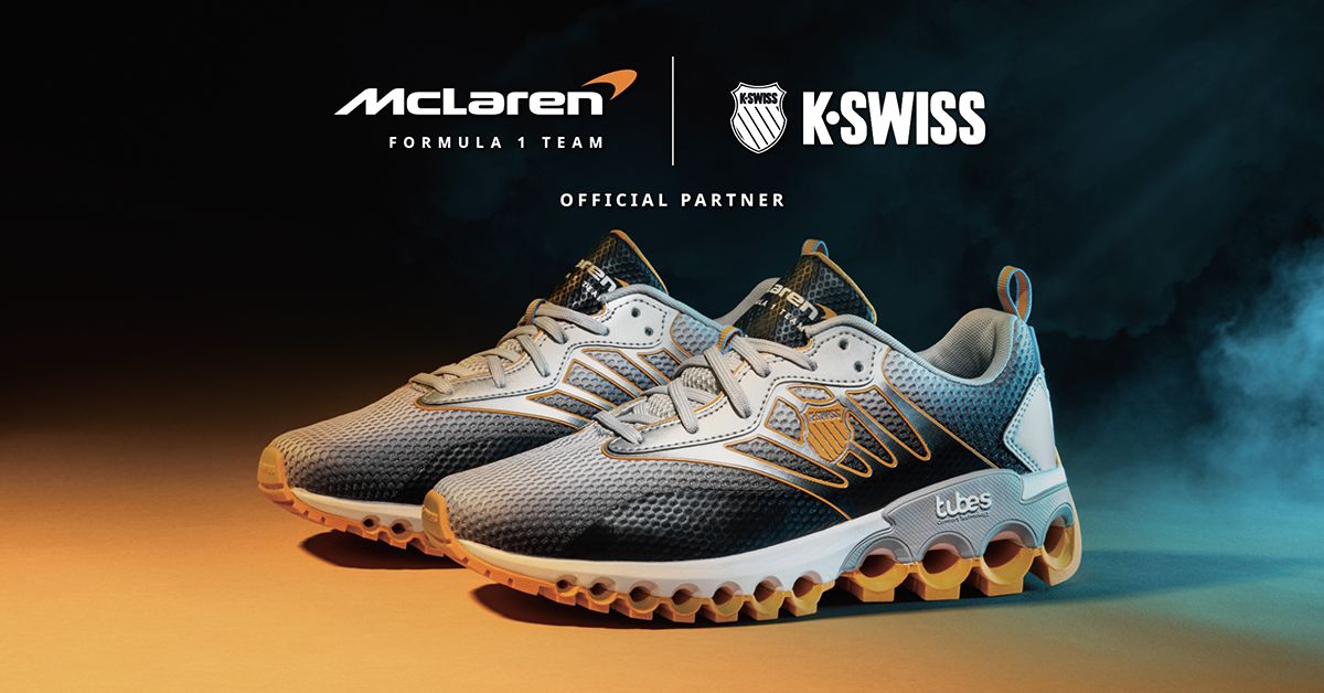 ▲▼周曉涵時尚氣場擋不住　帥穿K-SWISS x McLaren聯名鞋高級感爆棚！（圖／業者提供）