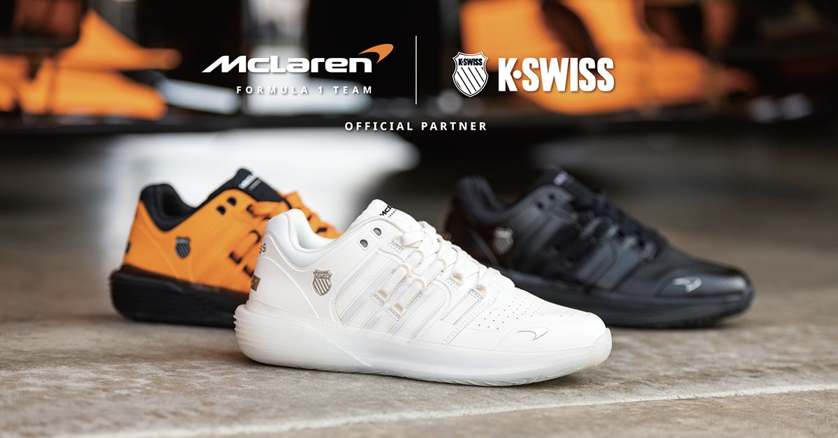 ▲▼周曉涵時尚氣場擋不住　帥穿K-SWISS x McLaren聯名鞋高級感爆棚！（圖／業者提供）