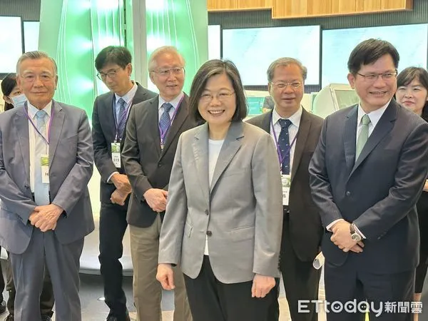 ▲▼ 總統蔡英文參加工研院50週年慶 。（圖／記者蕭文康攝）