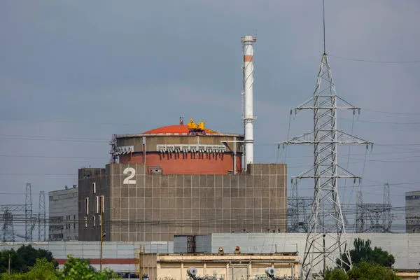 ▲▼札波羅熱核電廠（Zaporizhzhia nuclear power plant）。（圖／路透）