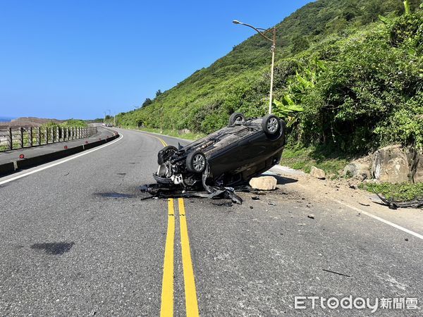 ▲▼貢寮車禍             。（圖／記者郭世賢攝）