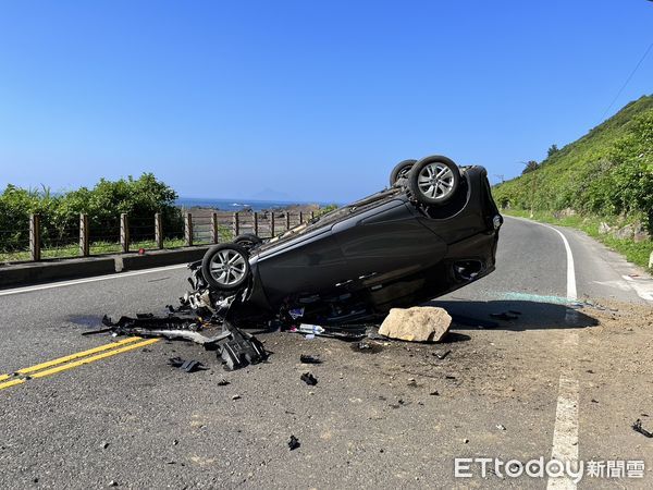 ▲▼貢寮車禍             。（圖／記者郭世賢攝）