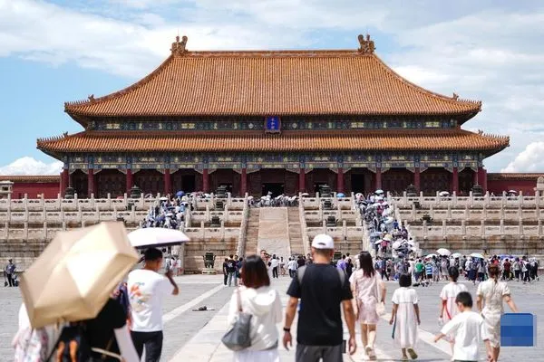 ▲▼北京熱門旅遊景點面臨「缺門票」問題。（圖／翻攝自新華社）