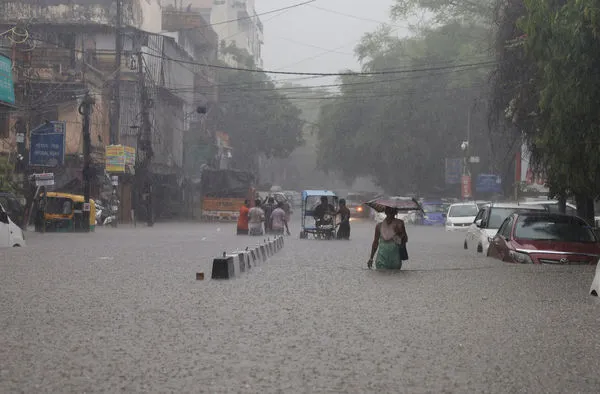 ▲▼ 印度暴雨至少12死。（圖／路透）