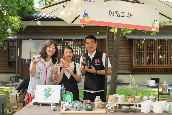 ▲「桃青職人祭」在地文創品牌會師，展現創意能量