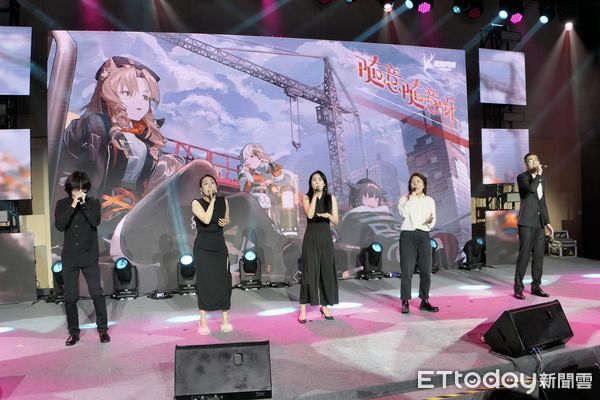 ▲「Scom人聲樂團」在頒獎典禮開場演出。（圖／記者趙禕攝）