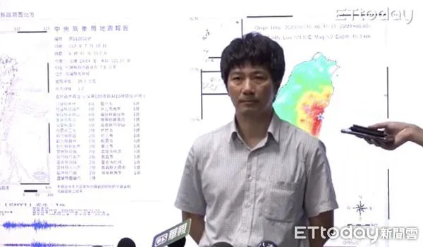 ▲▼氣象局說明花蓮秀林規模5.2地震。（圖／ETtoday直播）