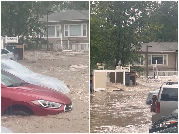 ▲▼紐約州奧蘭治郡（Orange County）9日降下暴雨引發洪水災情，州長辦公室宣布奧蘭治郡進入緊急狀態。（組圖／路透）