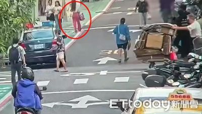 林襄搭警車畫面曝！北市東區逛街遭媒體跟拍　男粉絲報警