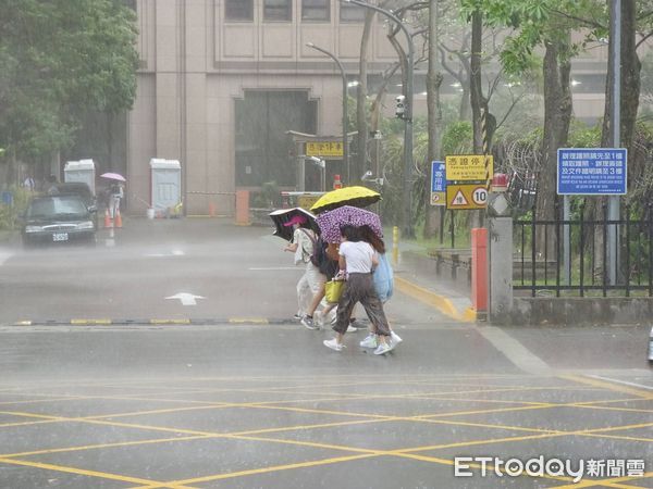 快訊／國家警報響了！氣象局發布「山區暴雨」災防告警