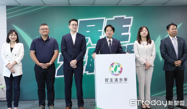 ▲▼賴清德出席民進黨提名記者會 被提名人謝佩芬 莊銘淵 曾聖凱  謝子涵  謝志忠。（圖／記者屠惠剛攝）