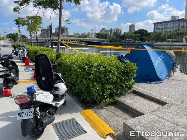 ▲▼高雄愛河驚傳女子溺斃。（圖／記者吳世龍攝）