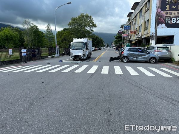 ▲花蓮車禍。（圖／記者柯政誟翻攝，下同）