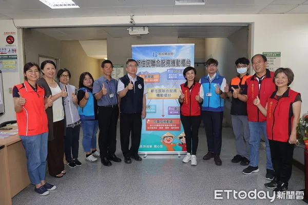 ▲南投縣新住民聯合服務機動櫃檯啟動，提供全方位可近性服務。（圖／記者高堂堯攝）