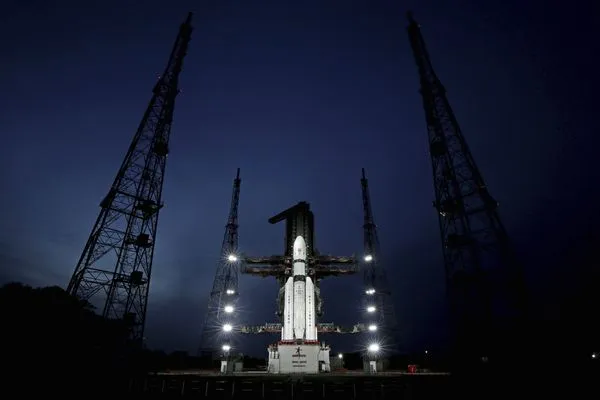 ▲▼ 印度「月球飛船3號」（Chandrayaan-3）。（圖／達志影像／美聯社）