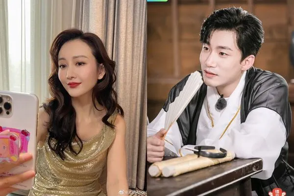 ▲▼王鷗男友爆劈腿。（圖／翻攝自微博／王鷗Angel、何九華）