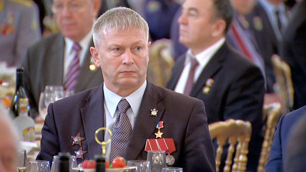 ▲▼瓦格納高級指揮官安德烈·特羅舍夫（Andrei Troshev）2016年12月9日 出席在俄羅斯克里姆林宮舉行的慶祝祖國英雄日（Heroes of Fatherland Day）招待會。（圖／路透）