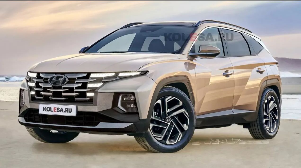 ▲新Hyundai Tucson卸下重度偽裝，暗示離登場發表不遠了！（圖／翻攝自外媒《Motor 1》）