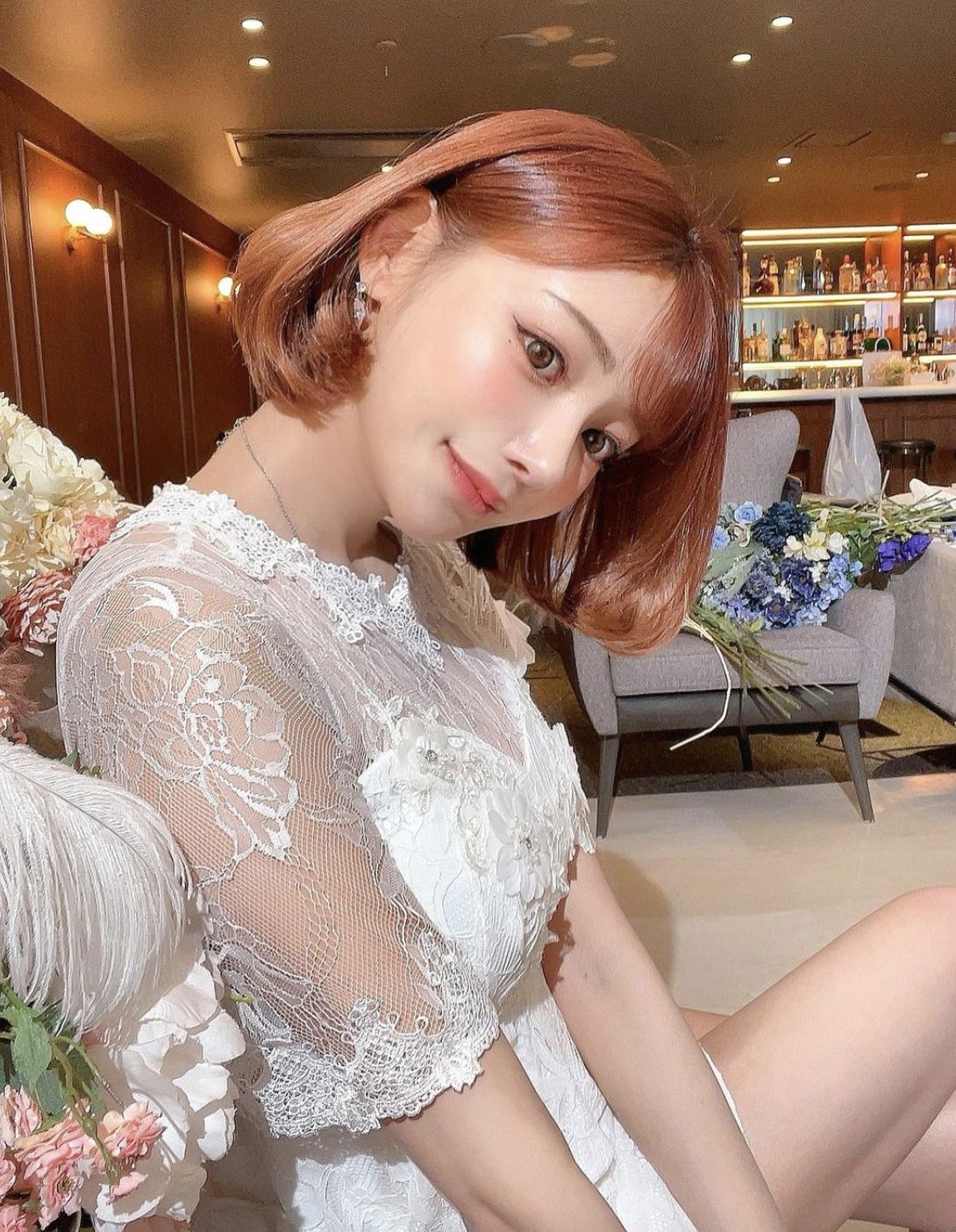 ▲▼明日花綺羅引退3年現身！裸背出席頒獎典禮　宛如洋娃娃全場嚇歪。（圖／翻攝自明日花綺羅IG）