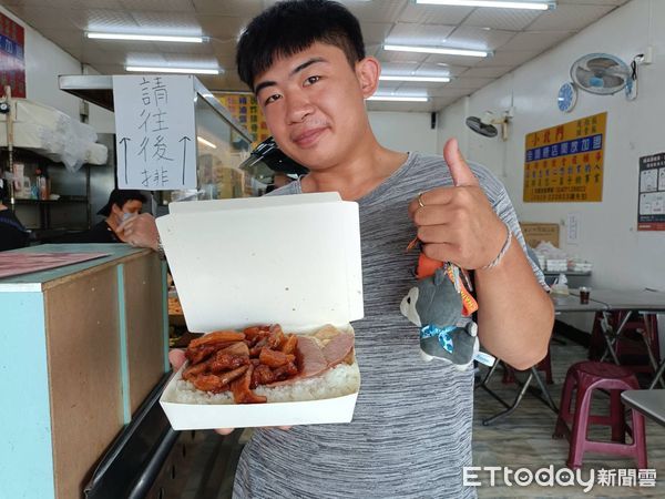 ▲彰化大埔路1間快餐店白飯免費吃到飽。（圖／記者唐詠絮攝）