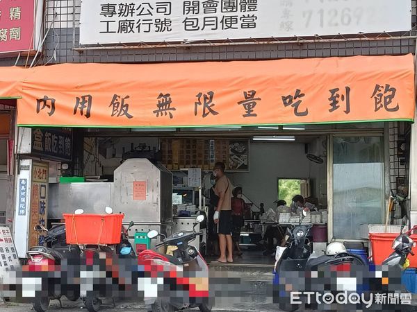 ▲彰化大埔路1間快餐店白飯免費吃到飽。（圖／記者唐詠絮攝）