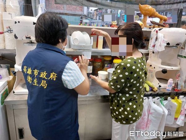 ▲▼高市府擴大轄內冰店專案稽查。（圖／記者許宥孺翻攝）