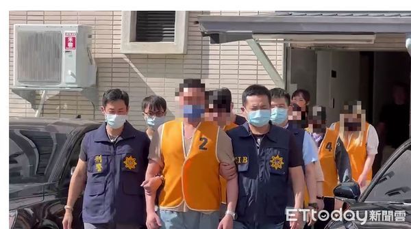 ▲刑事局破獲台中四方彩票博奕遊戲系統商，逮捕吳姓主嫌等共41人涉案。（圖／記者張君豪翻攝）