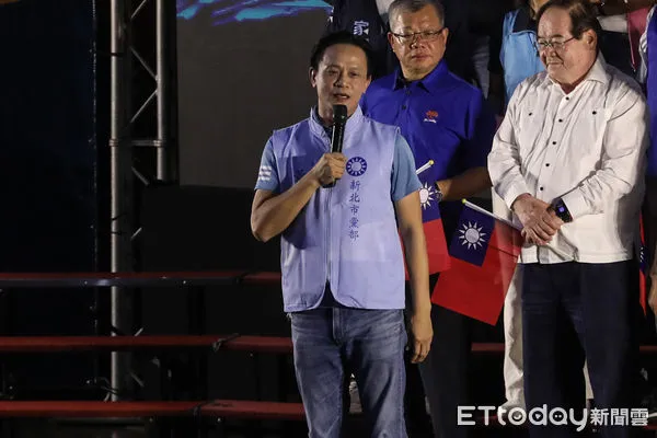 ▲新北市黨部主委黃志雄致詞。（圖／記者林敬旻攝）