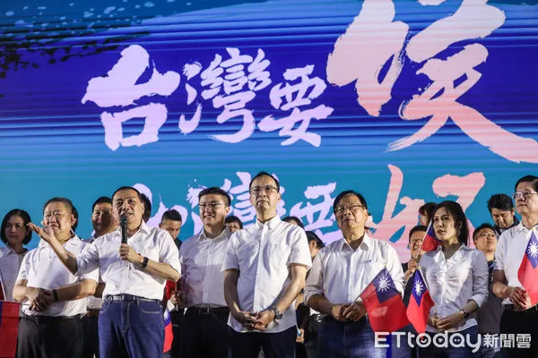 ▲國民黨總統參選人侯友宜出席「台灣要侯！台灣要好！」造勢晚會。（圖／記者林敬旻攝）