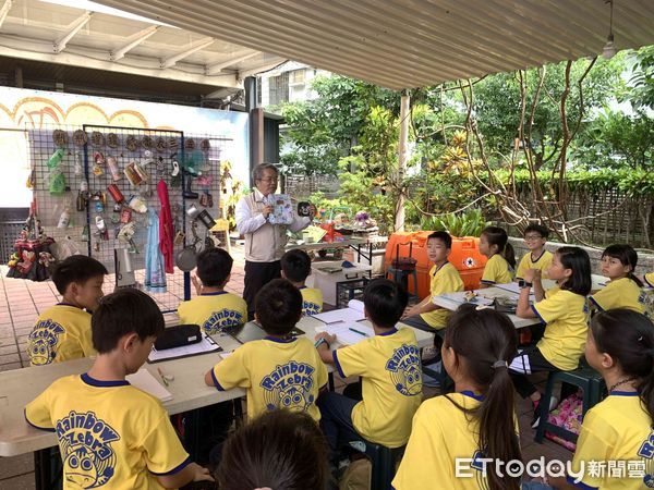 ▲南大附小彩虹斑馬團隊在台南市環保局指導下，辦理兩天一夜暑期環境教育營隊活動。（圖／記者林悅翻攝，下同）