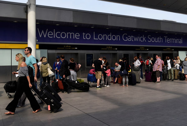 ▲▼英國Gatwick Airport 蓋威克機場。（圖／路透）