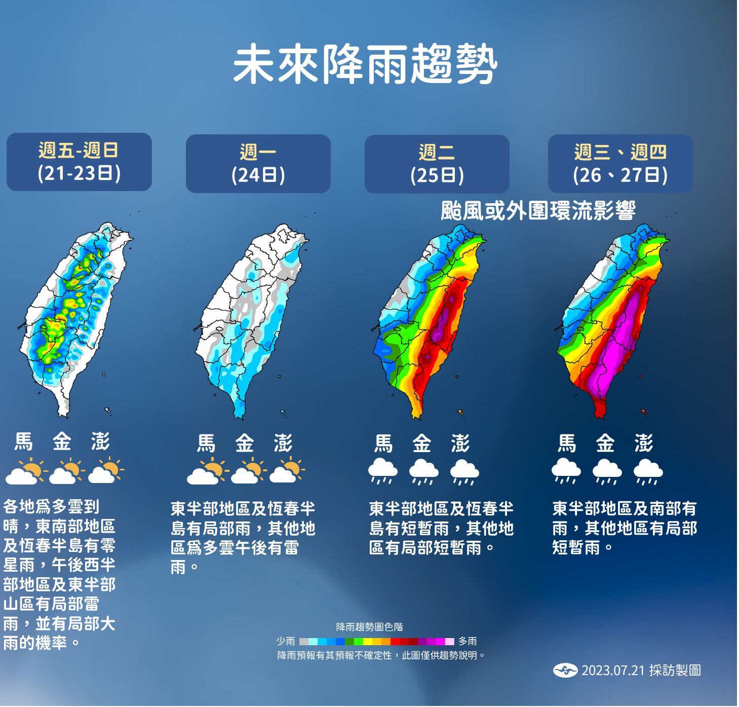 ▲▼天氣趨勢。（圖／氣象局）