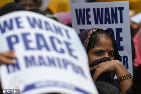 ▲▼印度女性抗議針對婦女的性暴力。（圖／CFP）