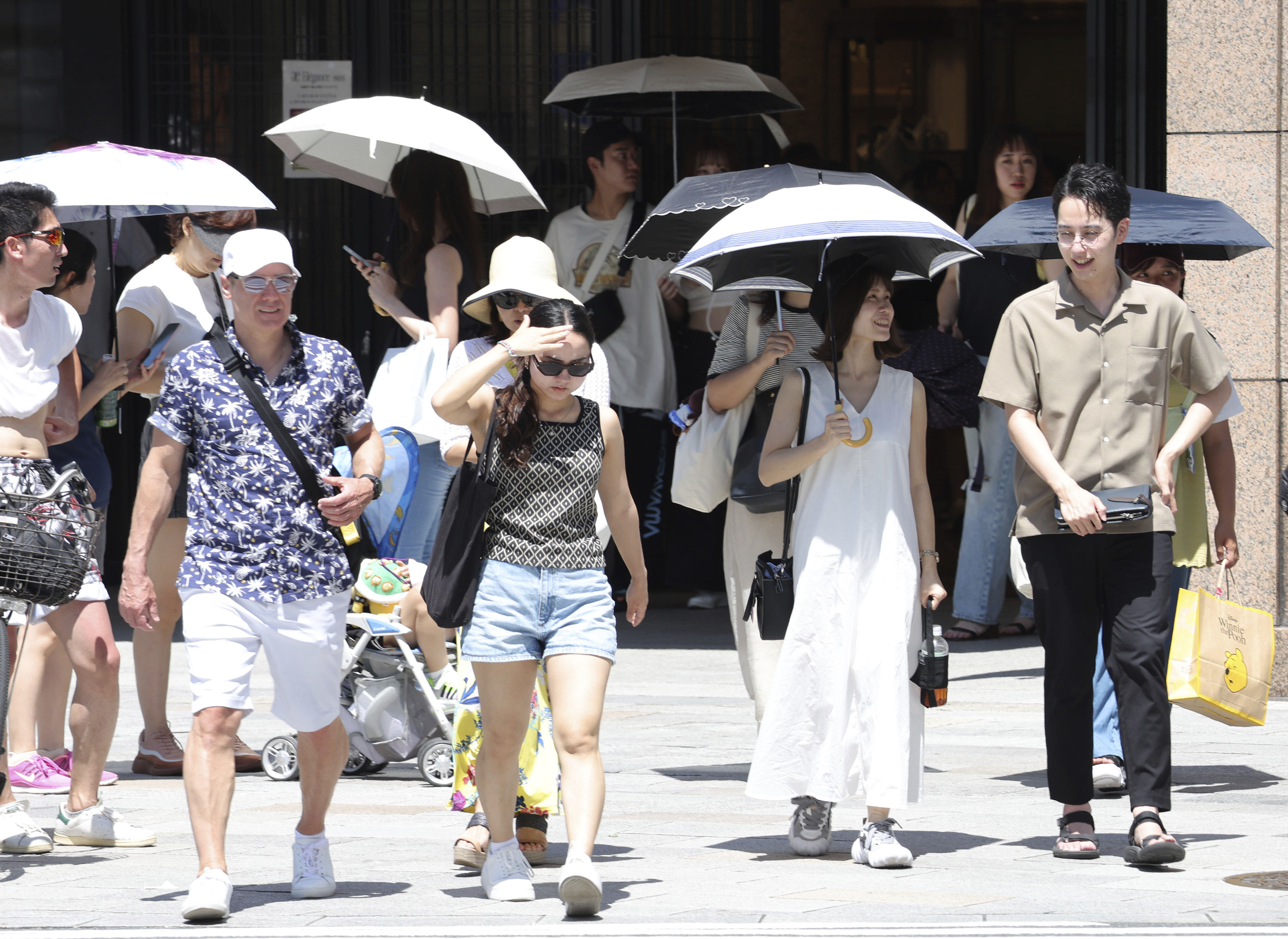 ▲▼日本,東京,高溫,夏天,熱浪。（圖／達志影像／美聯社）