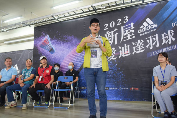 ▲「2023新屋愛迪達羽球錦標賽」千名好手齊聚桃園