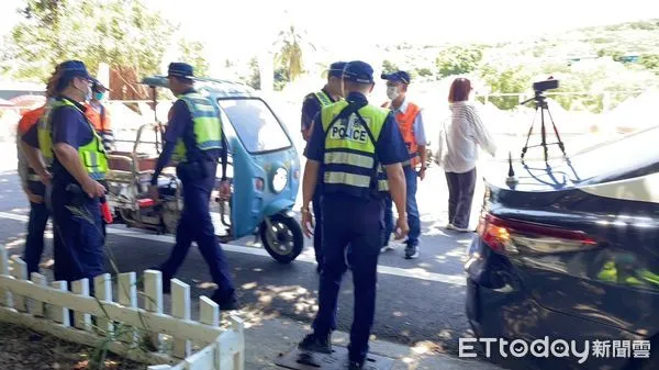 ▲東港警分局小琉球交通大執法             。（圖／記者陳崑福翻攝）