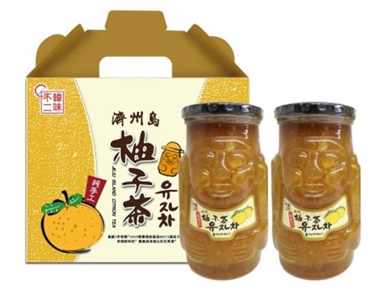 濟州島柚子茶禮盒（圖／韓國農水產食品流通公社提供）