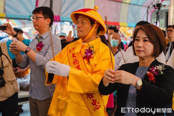 ▲東港東隆宮甲辰正科王船24日開光點睛             。（圖／屏東縣政府提供）