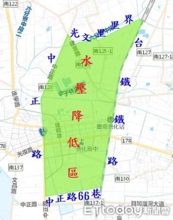 ▲水公司緊急知指出，為配合地政局「南科F、G區新舊管銜接工程」原訂7月26日上午9時起停水23小時，因受杜蘇芮颱風影響，停水施工將擇期再行辦理。（圖／記者林悅翻攝，下同）