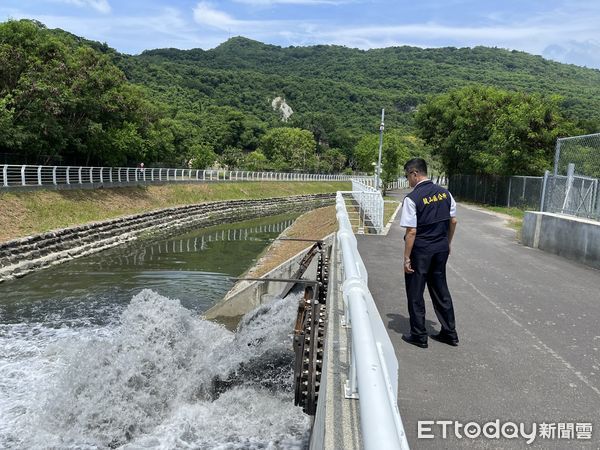 ▲▼颱風「杜蘇芮」強降雨恐灌高雄山區，陳其邁急視察：清空25座滯洪池。（圖／記者賴文萱翻攝）