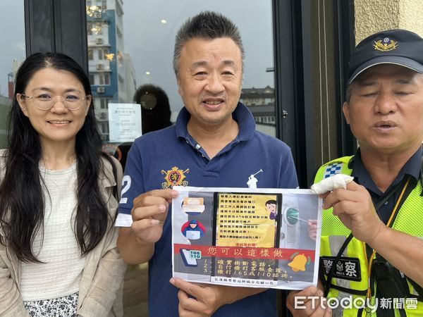 ▲▼新城警方針對詐騙手法加強宣導，並提醒旅宿業者協同訂房網站嚴防客戶資料遭竊。（圖／新城警分局提供，下同）