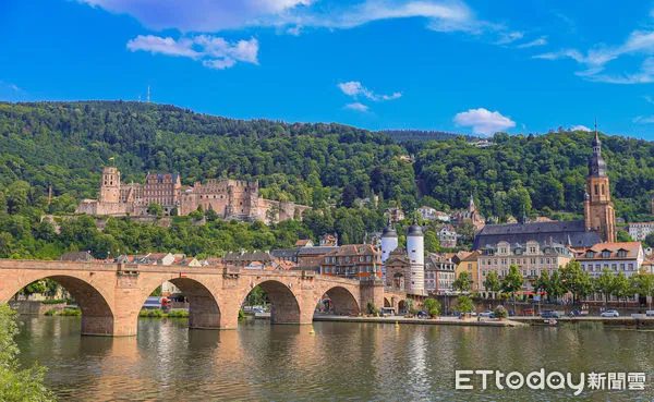 ▲▼德國海德堡，海德堡老橋，Alte Brücke Heidelberg，德國旅遊。（圖／記者蔡玟君攝）