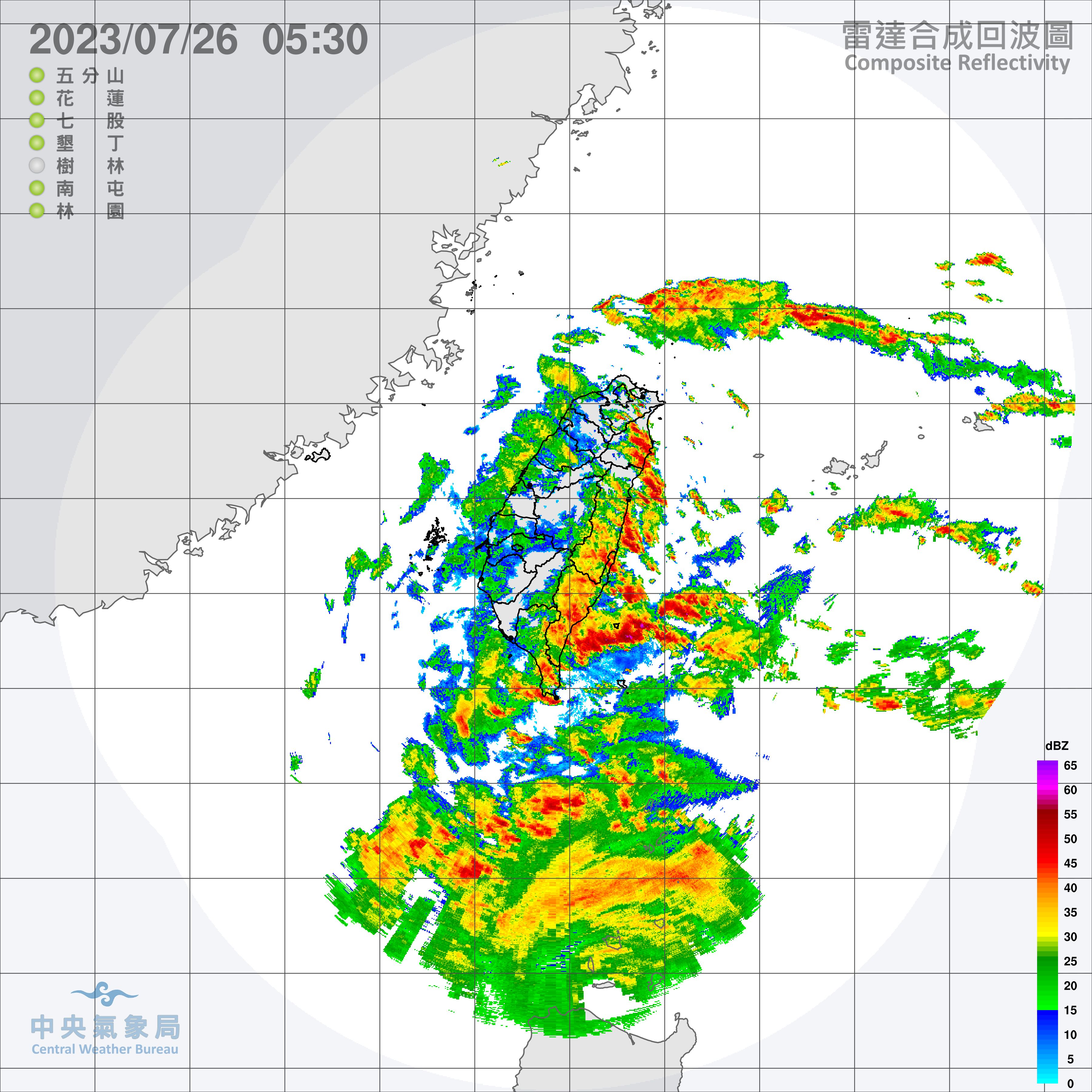 中颱杜蘇芮（圖／中央氣象局）