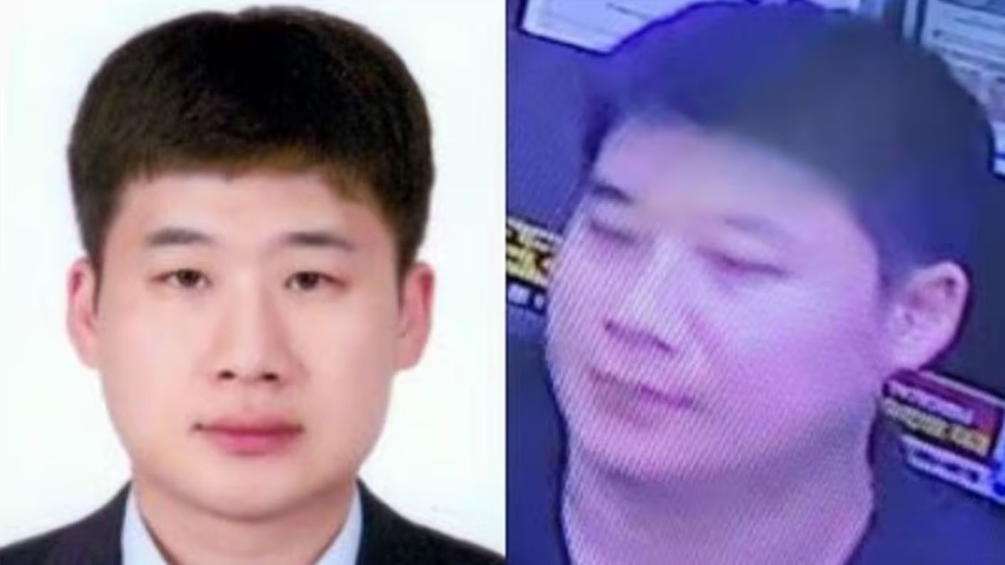 ▲▼南韓警方決定公開新林站隨機殺人兇嫌趙賢的長相，左為身份證照片、右為做案時監視器影像。（圖／首爾警察廳）