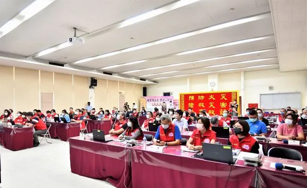 ▲杜蘇芮颱風來襲彰化縣防災應變中心一級開設。（圖／彰化縣政府提供）