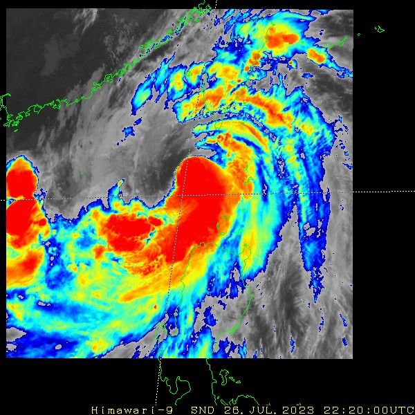 （圖／翻攝日本氣象廳）